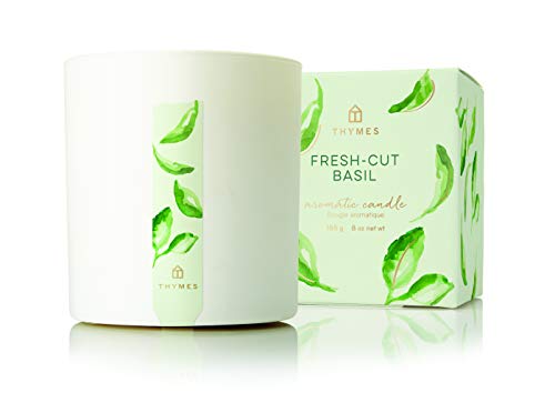 Thymes Fresh Cut Basil Candle