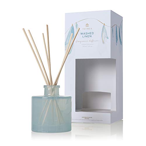 Thymes Petite Reed Diffuser - 4 Fl Oz - Washed Linen